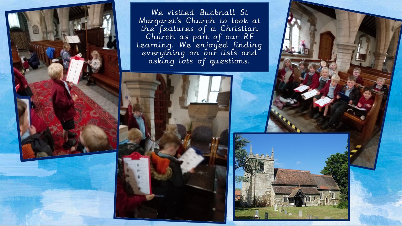 church visit collage